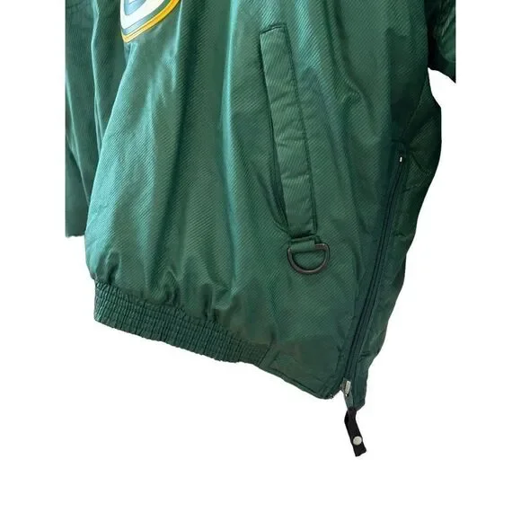 Vintage Starter NFL Pro Line Vintage Green Bay Packers Hooded Jacket Men's Size